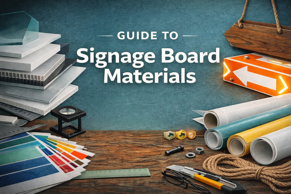 Signage Board Materials: A Complete Guide to Choosing the Best Option for your Business