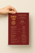 Overture Menu Holder