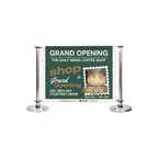 Adfresco Café Barrier - Kit 1 - One Section