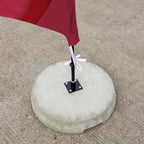 Concrete Base with Bearing Spindle for Flying Banners