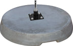 Concrete Base with Bearing Spindle for Flying Banners