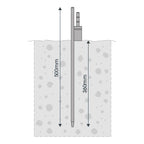 Ground Spike for Flying Banners