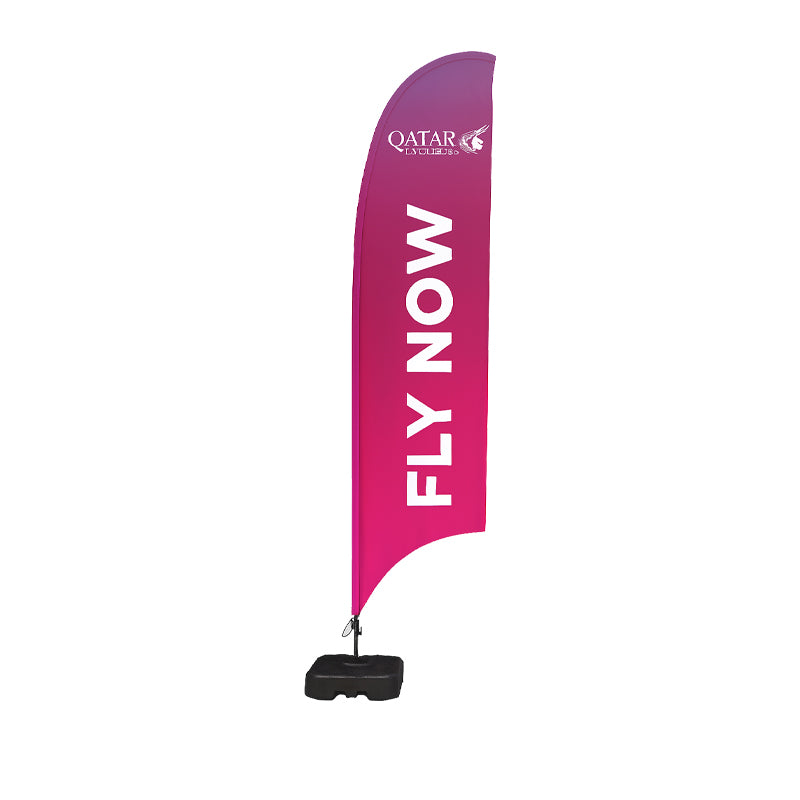 Feather Flying Banner - Double Sided