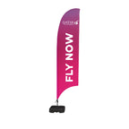 Feather Flying Banner - Double Sided