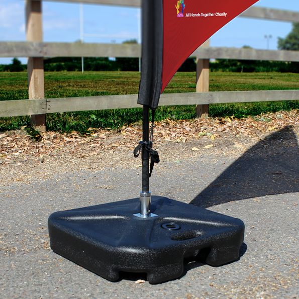 Tank Base with Spindle for Flying Banners